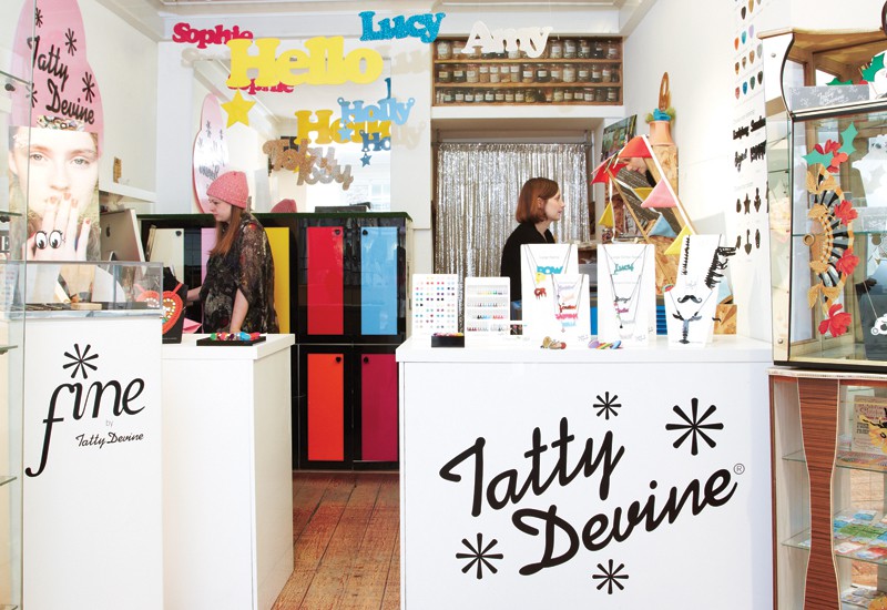 Tatty Devine are making statements with their jewellery