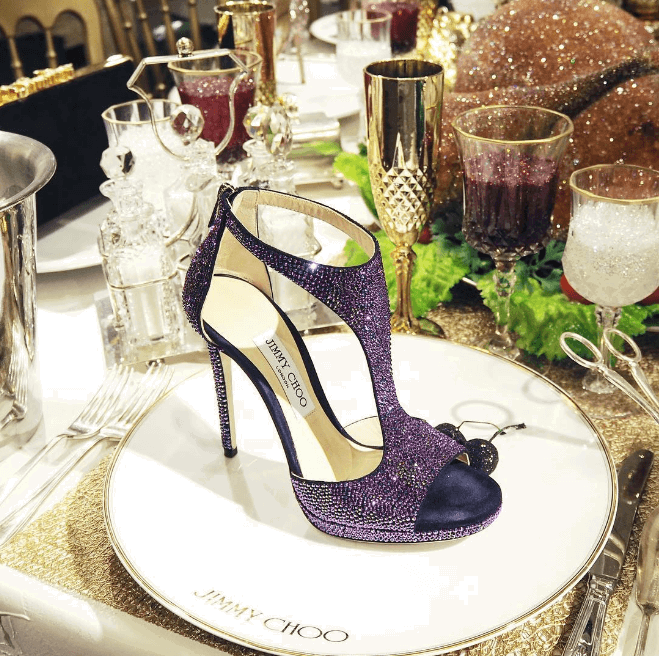 JIMMY CHOO CHRISTMAS FEAST
