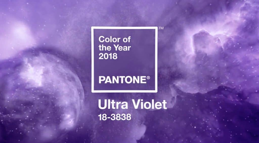 PANTONE COLOUR OF 2018