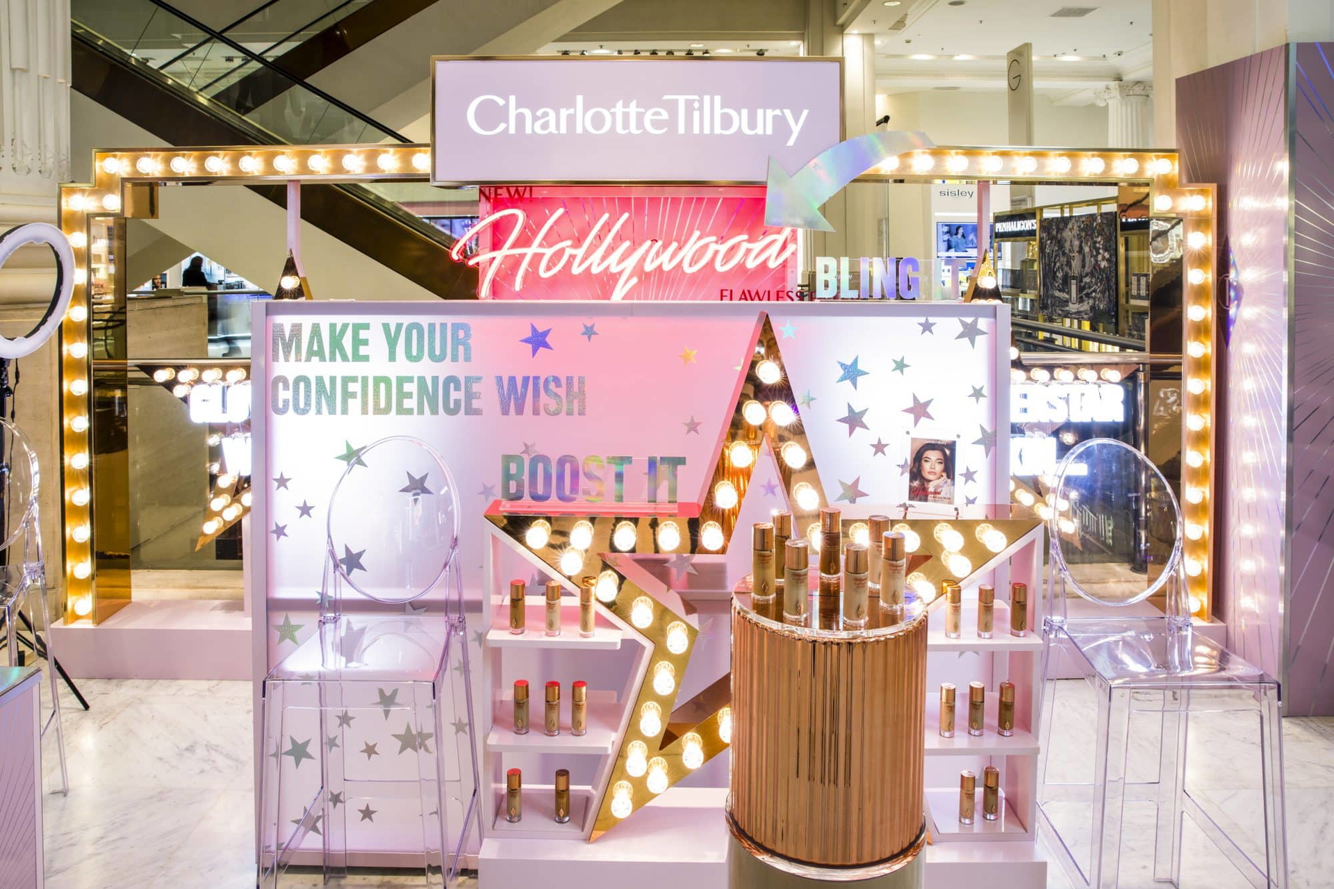 Charlotte Tillbury pop up store