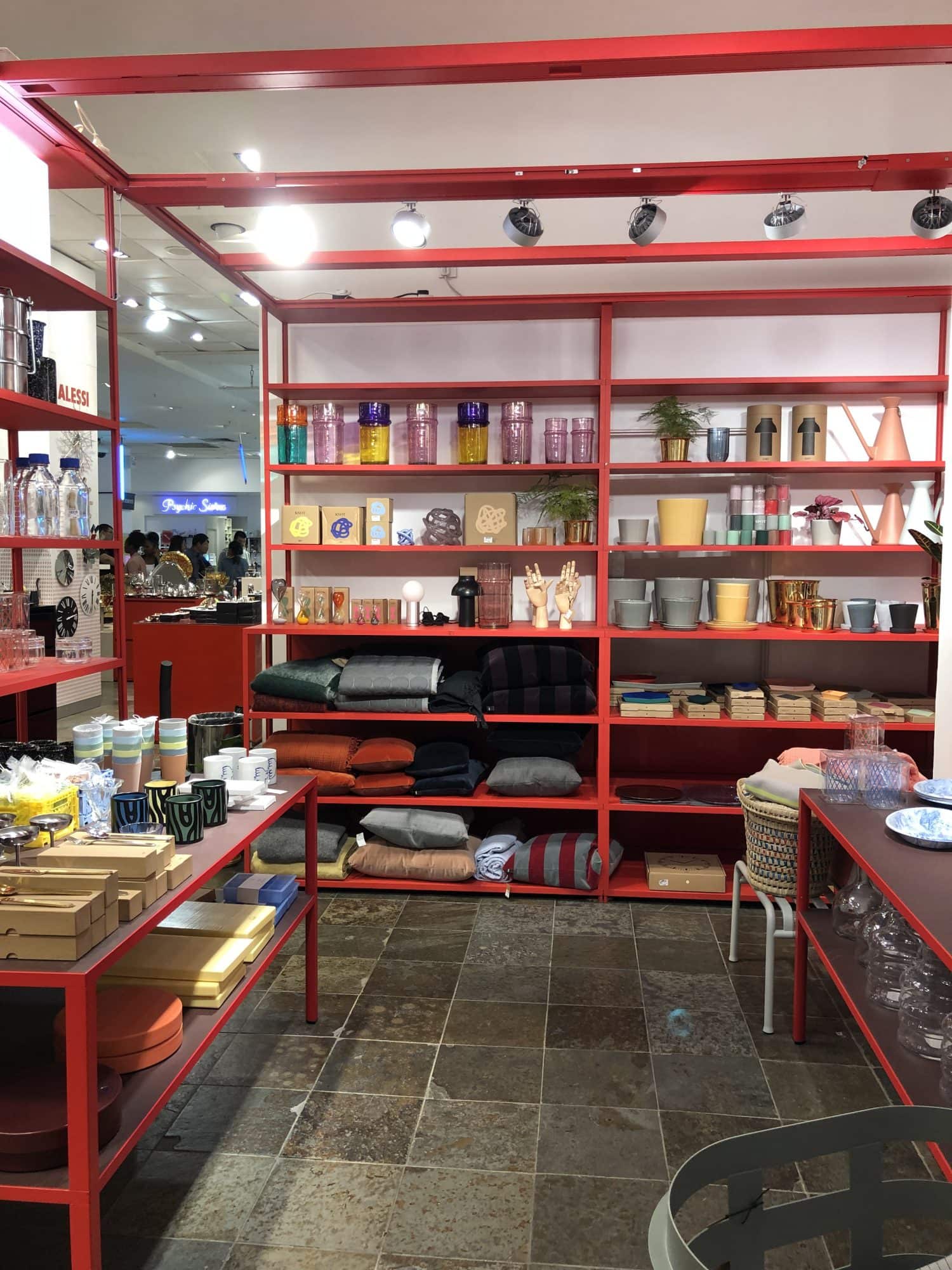 Branded space in retail shop