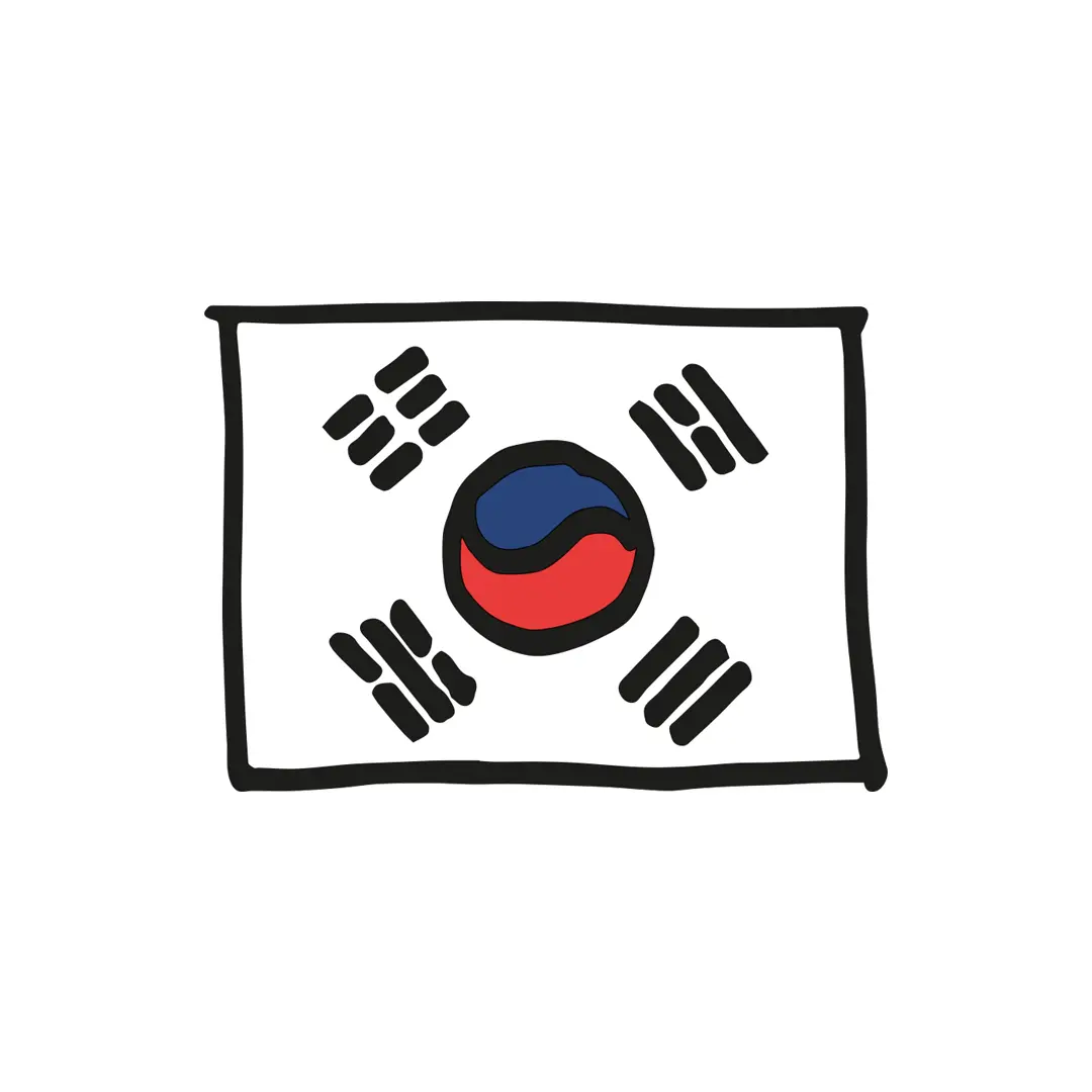 South Korea flag