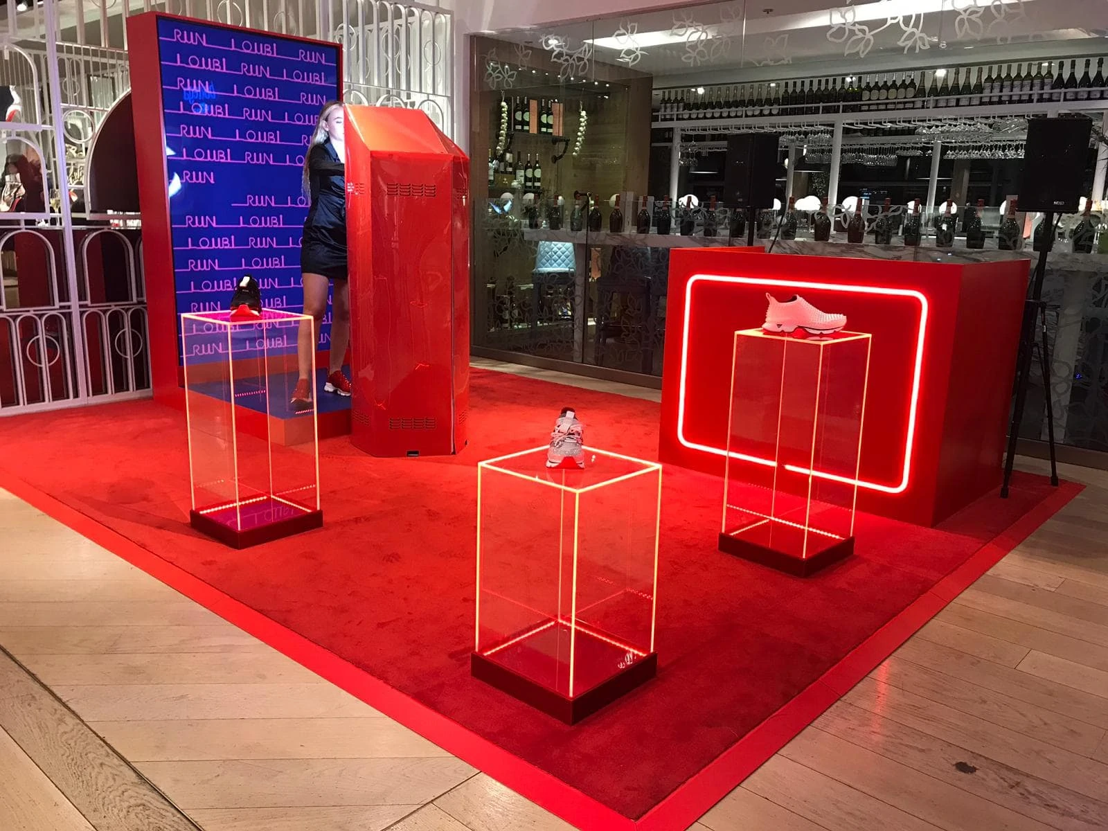 branded retail design space