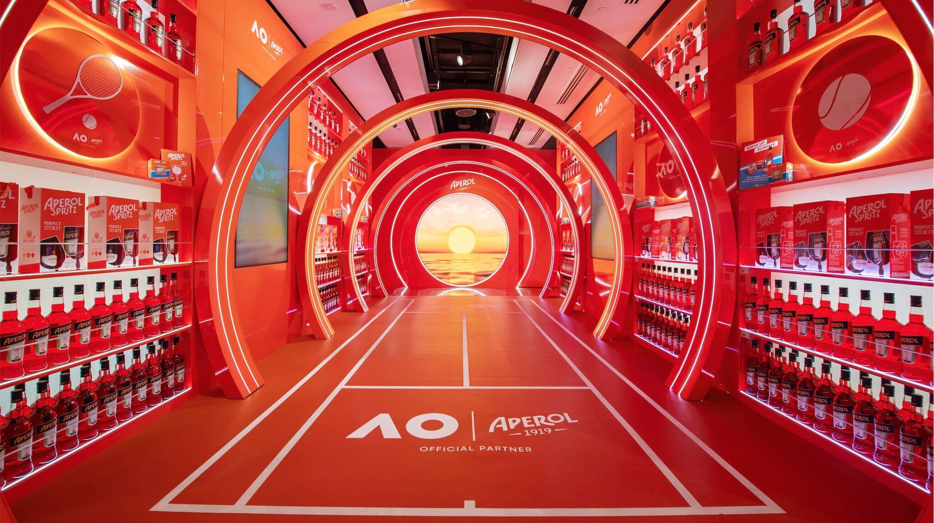 Aperol Retail Design Creating A Cohesive Brand Story